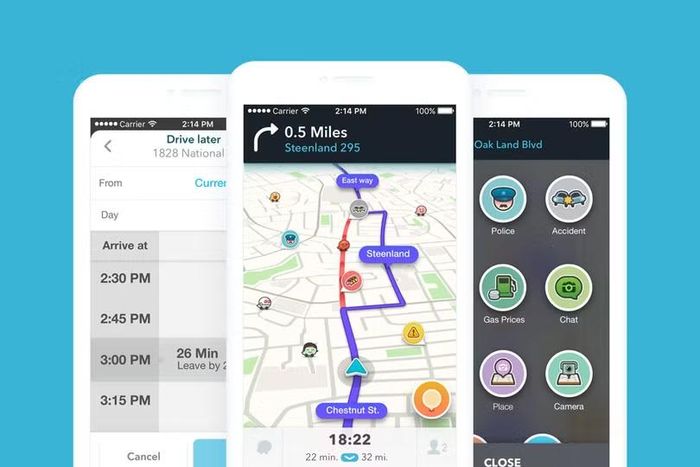 Waze bổ sung tính năng tìm đường bằng AI Gemini, cho phép người lái hỏi điểm đến và nhận gợi ý bằng ngôn ngữ tự nhiên. Ảnh: Fortune.