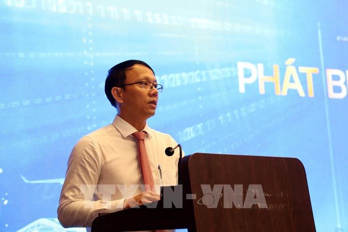 Phó Chủ tịch UBND tỉnh Khánh Hòa Nguyễn Thanh Hà phát biểu tại Hội nghị. Ảnh: Đặng Tuấn - TTXVN