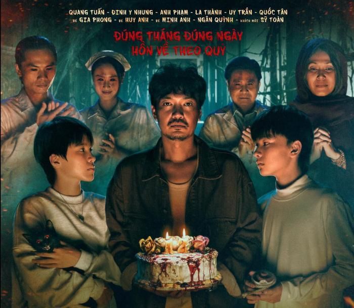 Quỷ Bắt Hồn xoay quanh Hùng (Quang Tuấn), một phóng viên đồng thời là người cha đơn thân. (Ảnh: NSX)