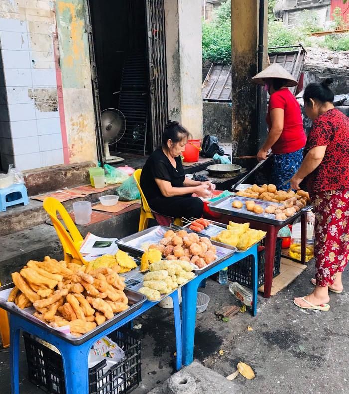 Một quán bánh rán lâu đời ở Bắc Ninh. Ảnh: Địa điểm ăn ngon Bắc Ninh