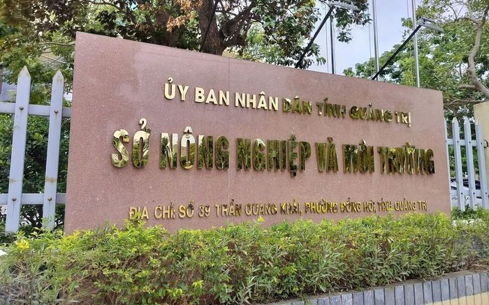 Trụ sở, Sở Nông nghiệp và Môi trường tỉnh Quảng Trị