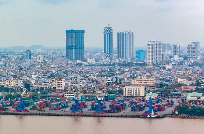 Diện mạo mới của thành phố cảng Hải Phòng. Ảnh: Hoàng Anh