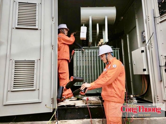 Các hạng mục về điện cũng đang được kiểm tra, hoàn thiện. 