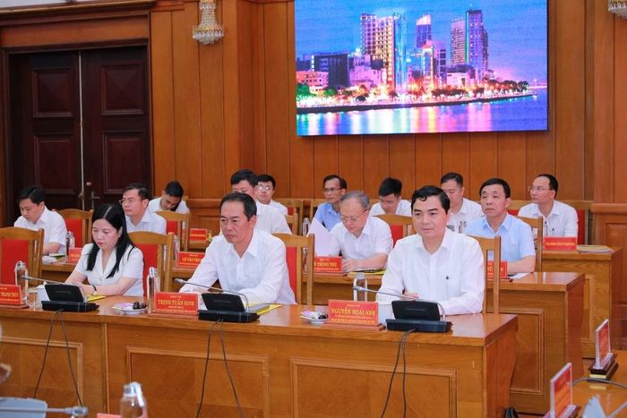 Lãnh đạo tỉnh Thanh Hóa dự buổi làm việc.