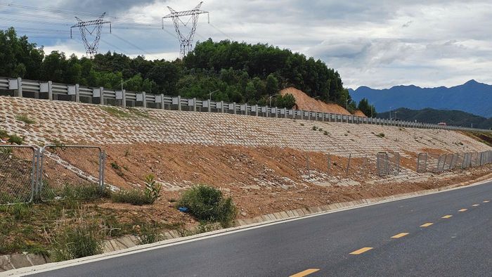 Một đoạn dài rào chắn bị tháo gỡ. Ảnh: GIA MINH