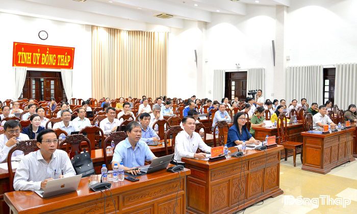 Các đại biểu tham dự hội nghị. 