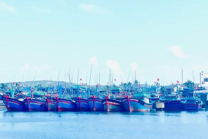 Các khu neo đậu tập trung hàng trăm tàu cá cần được tăng cường các giải pháp phòng cháy, chữa cháy. Ảnh: Phan Tuấn