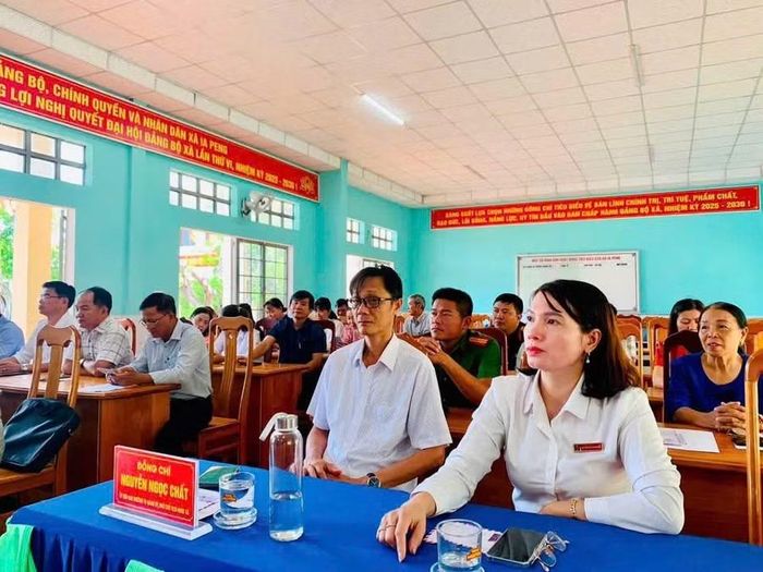 Quang cảnh buổi phát động. Ảnh: N.T