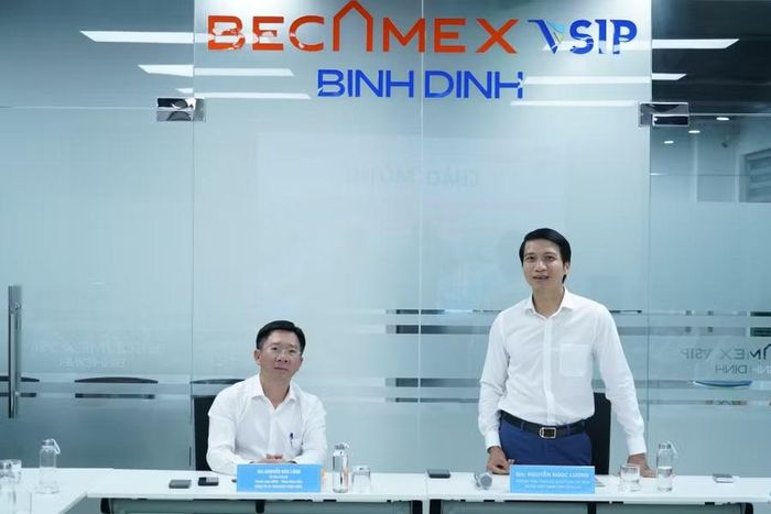 Phó Bí thư Tỉnh ủy, Chủ tịch Ủy ban MTTQ Việt Nam tỉnh Nguyễn Ngọc Lương phát biểu tại buổi làm việc. Ảnh: N.H