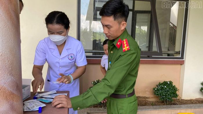 Việc lấy mẫu được thực hiện theo đúng quy trình, bảo đảm công khai, minh bạch.