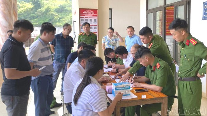 Kết quả kiểm tra nhanh ma túy được xác định ngay sau khi hoàn thành việc lấy mẫu.