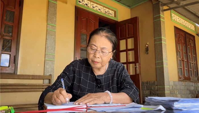 Bà Triệu Thị Sa luôn nhiệt huyết với công việc