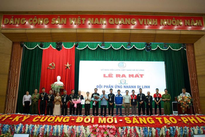 Đội Phản ứng nhanh Di Linh chính thức ra mắt