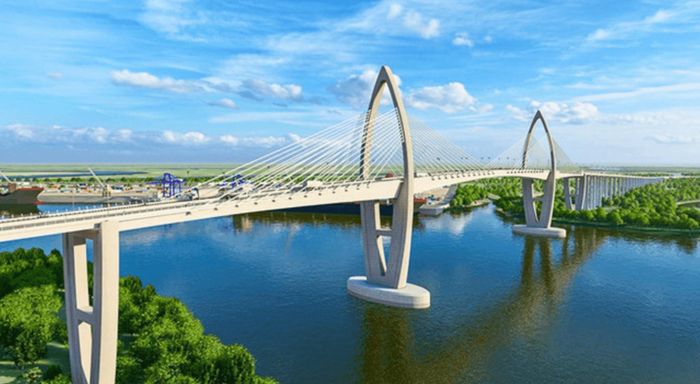 Cầu Phước An dự kiến hoàn thành vào tháng 5/2027. Ảnh: Internet