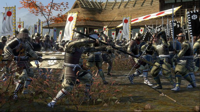 An image showing samurai in Total War: Shogun 2.