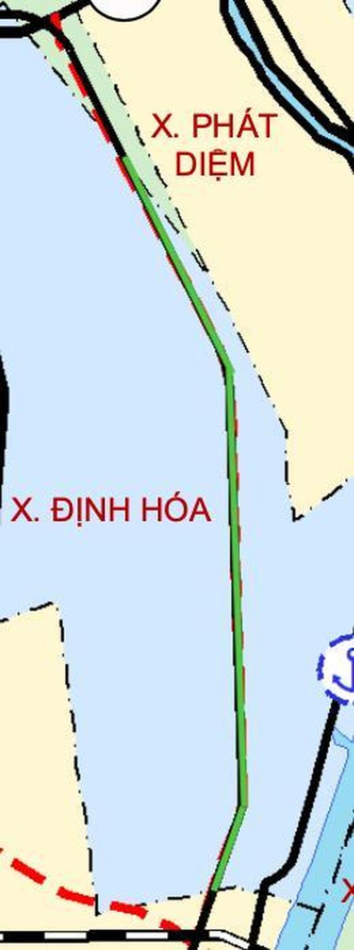 Tuyến đường sẽ mở ở trong phạm vi xã Định Hóa trong tương lai theo sơ đồ phương hướng phát triển kết cấu hạ tầng kỹ thuật tỉnh Ninh Bình thời kỳ 2021 - 2030, tầm nhìn đến năm 2050.