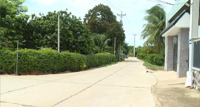 Tuyến đường bê tông thôn Bắc Sơn vừa được hoàn thành đưa vào sử dụng từ nguồn vốn đầu tư công