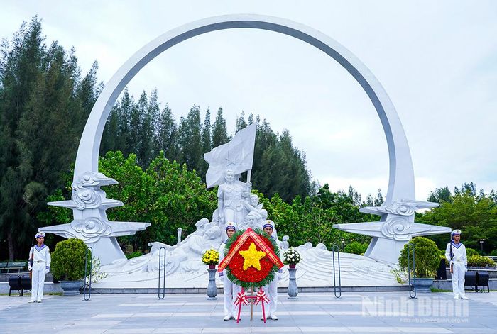 Khu tưởng niệm Chiến sĩ Gạc Ma.