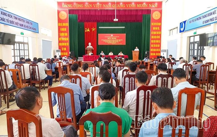 Tổ đại biểu số 15 HĐND tỉnh tiếp xúc cử tri 7 xã khu vực Cao Phong, Kim Bôi.