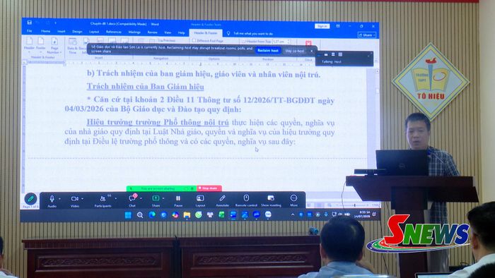 Hướng dẫn chuyên môn, nghiệp vụ quản lý, vận hành Trường nội trú Tiểu học và THCS.