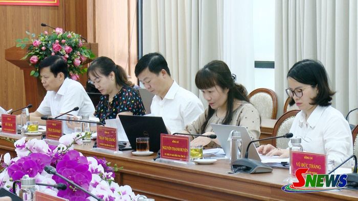 Đại biểu dự Kỳ họp thứ 5 UBKT Tỉnh ủy.