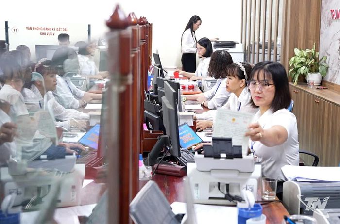 Xã Điềm Thụy xây dựng nền hành chính hiện đại, hướng tới sự hài lòng của người dân.