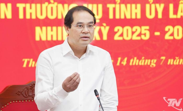 Đồng chí Bí thư Tỉnh ủy Trịnh Xuân Trường kết luận Hội nghị.