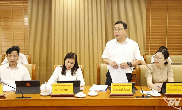 Đại biểu phát biểu tại Hội nghị.