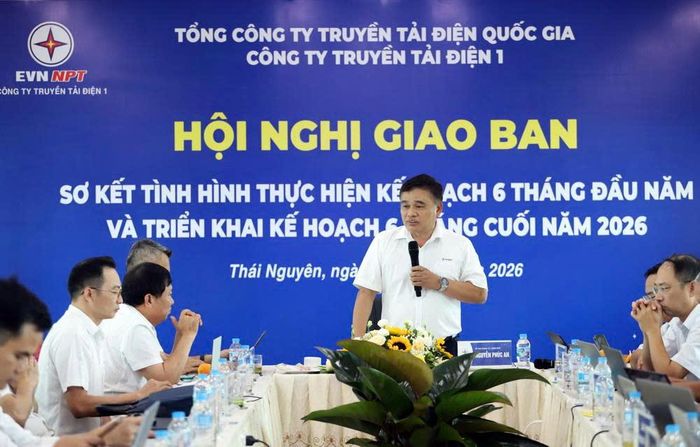Ông Nguyễn Phúc An - Giám đốc PTC1 phát biểu chỉ đạo hội nghị
