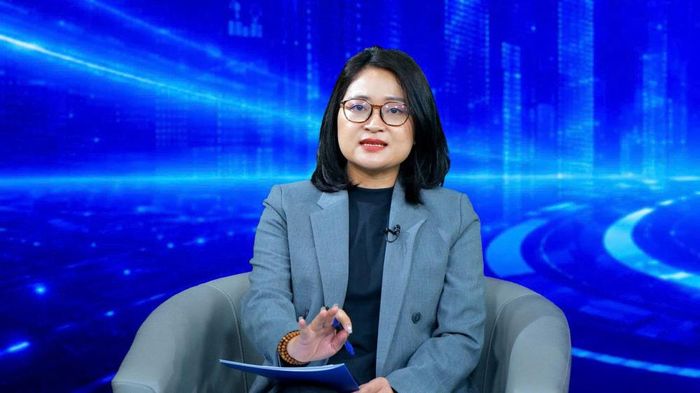 Bà Lê Thị Hà - Trưởng phòng Quản lý hoạt động thương mại điện tử, Cục Thương mại điện tử và Kinh tế số, Bộ Công Thương chia sẻ tại Tọa đàm
