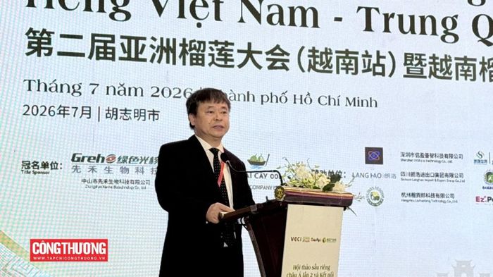 Ông Trần Ngọc Liêm - Giám đốc VCCI-HCM cho biết, trong những năm gần đây, sầu riêng đã trở thành một trong những câu chuyện thành công nổi bật nhất của nông nghiệp Việt Nam