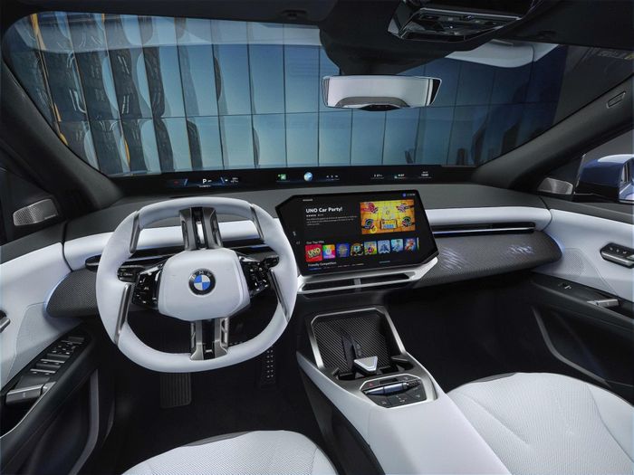 Khoang nội thất BMW Neue Klasse, nền tảng được phát triển để tích hợp thế hệ trợ lý cá nhân mới.