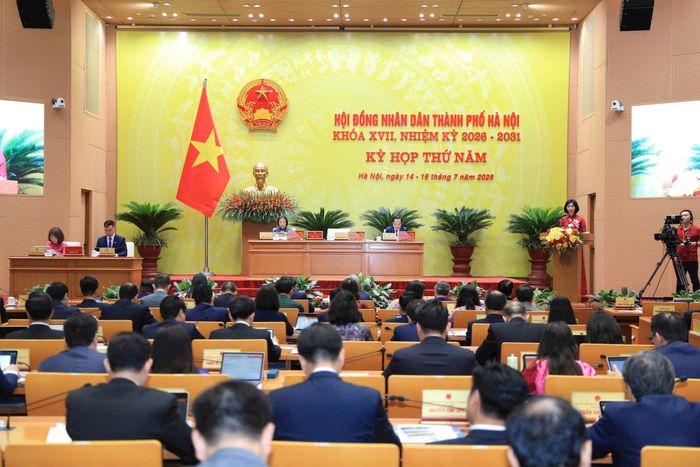 Quang cảnh kỳ họp.