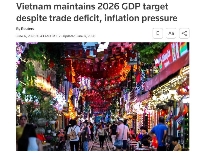 Bài viết trên Reuters ngày 17/6/2026.