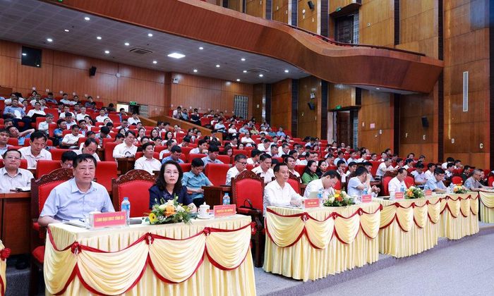 Các đại biểu tham dự hội nghị. Ảnh: Thu Phong