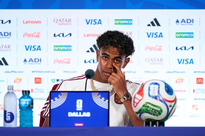 Lamine Yamal là cầu thủ dưới 19 tuổi có số lần ra sân nhiều nhất lịch sử World Cup, xếp trên Vua bóng đá Pele. Ảnh: Liên đoàn Bóng đá Tây Ban Nha