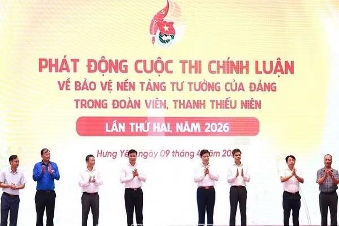 Phát động cuộc thi chính luận bảo vệ nền tảng tư tưởng của Đảng trong đoàn viên, thanh niên ở Hưng Yên.