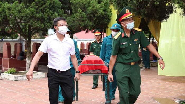 Mỗi hài cốt liệt sĩ được lấy mẫu ADN góp phần nối thêm hy vọng cho thân nhân liệt sĩ.