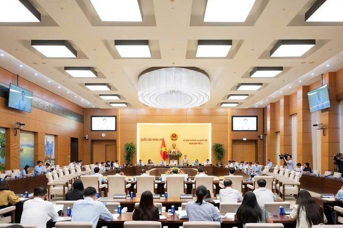 Các đại biểu tại phiên họp.