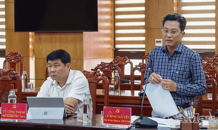 Đồng chí Lê Bình Nguyên, Phó Bí thư Đảng ủy UBND tỉnh, đề nghị tăng cường giải quyết đơn thư tồn đọng, không để phát sinh điểm nóng.