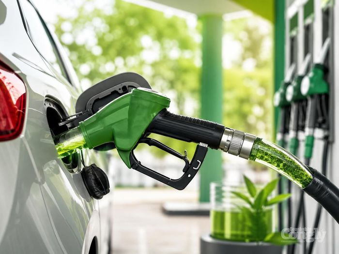  Ông Đào Công Quyết, Trưởng Tiểu ban Truyền thông, Hiệp hội Các nhà sản xuất ô tô Việt Nam, cho biết phần lớn các mẫu ô tô đang lưu hành có thể sử dụng xăng E10. Ảnh minh họa: AI tạo