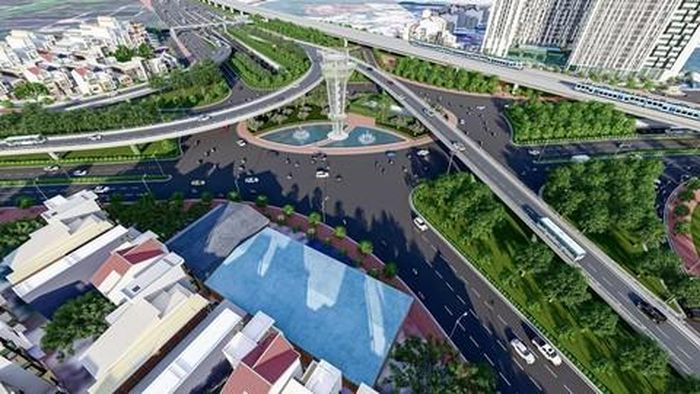 Phối cảnh nút giao An Phú (TPHCM)