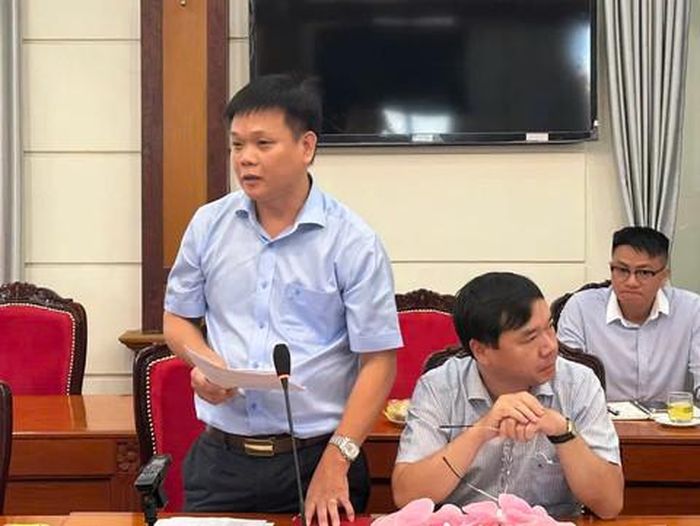 Đại diện Sở Xây dựng TPHCM thông tin
