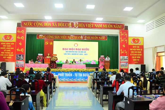 Đại hội đại biểu Hội Khuyến học xã Đức An lần thứ I, nhiệm kỳ 2026 – 2031