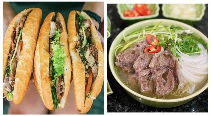 Bánh mì và phở là hai món ăn được nhiều tạp chí nước ngoài bình chọn là món ăn nhất định phải thử khi đến Việt Nam. Ảnh: M.H