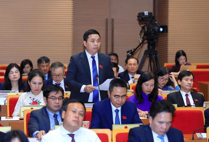 Đại biểu Vũ Gia Luyện. Ảnh: Thành Thái