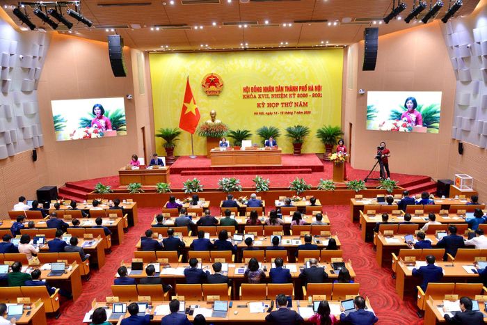 Quang cảnh kỳ họp. Ảnh: Thành Thái