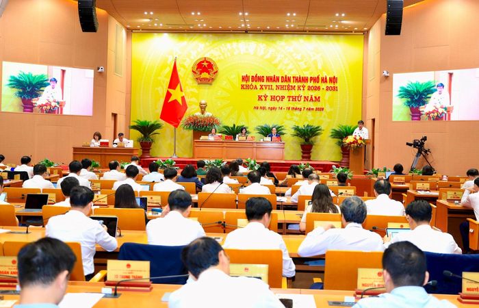 Quang cảnh kỳ họp. Ảnh: Thành Thái 