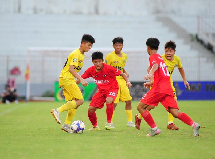 U13 Sông Lam Nghệ An bảo vệ thành công ngôi vô địch Giải U13 toàn q uốc 2026. Ảnh: BTC