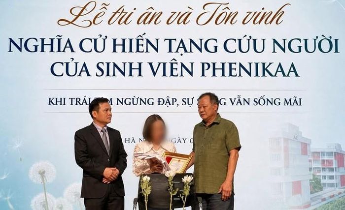 Trường đại học Phennikka tổ chức tri ân và tôn vinh sinh viên N.V.N. Ảnh: F.U.